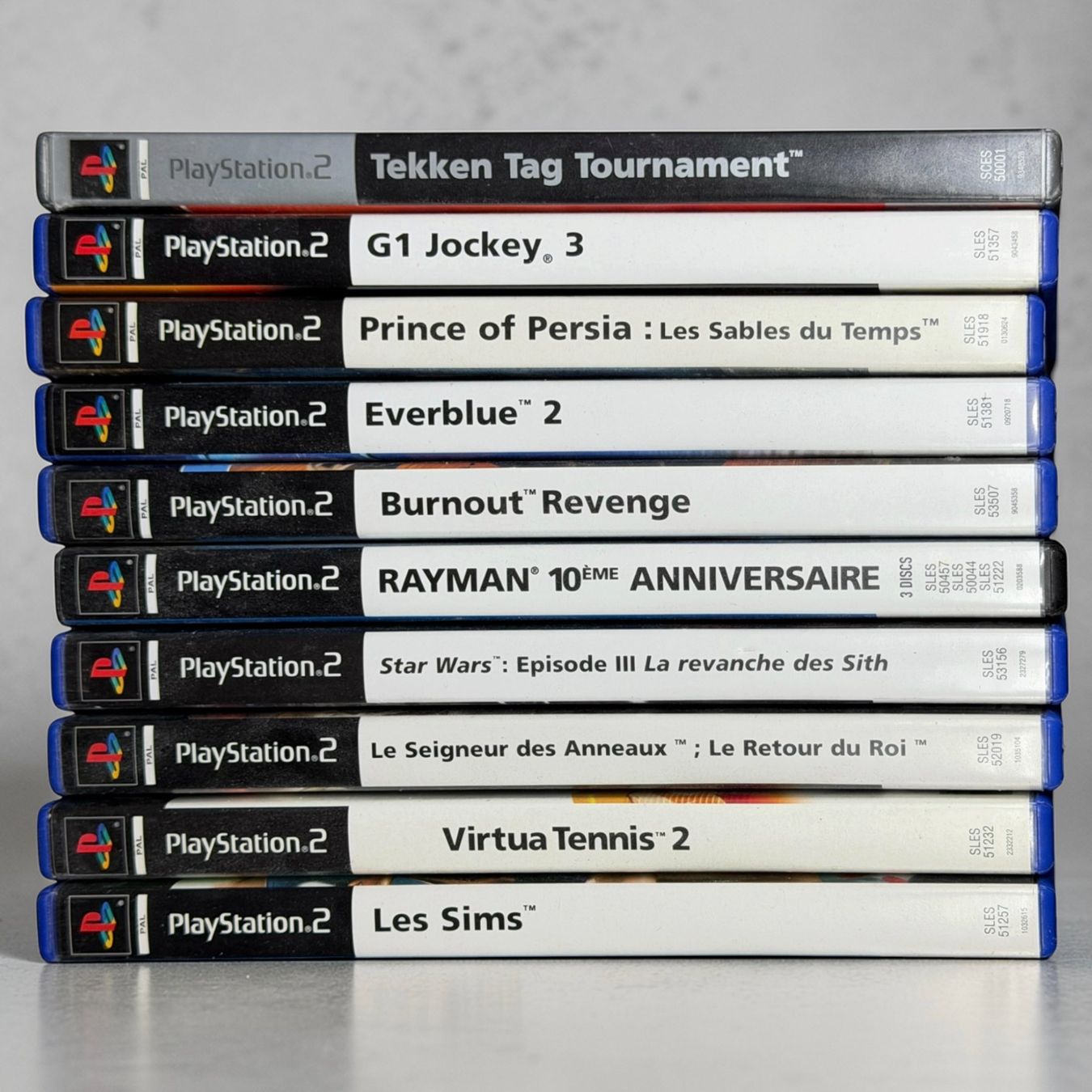 Spiele: PS2 lot 10 Jeux PlayStation 2 – Gebraucht aus Morges von deco.vintage