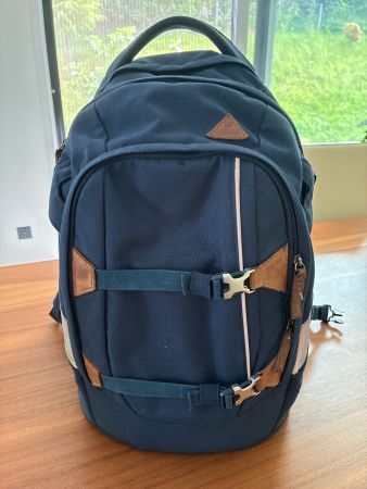 Satch Schulrucksack – blau