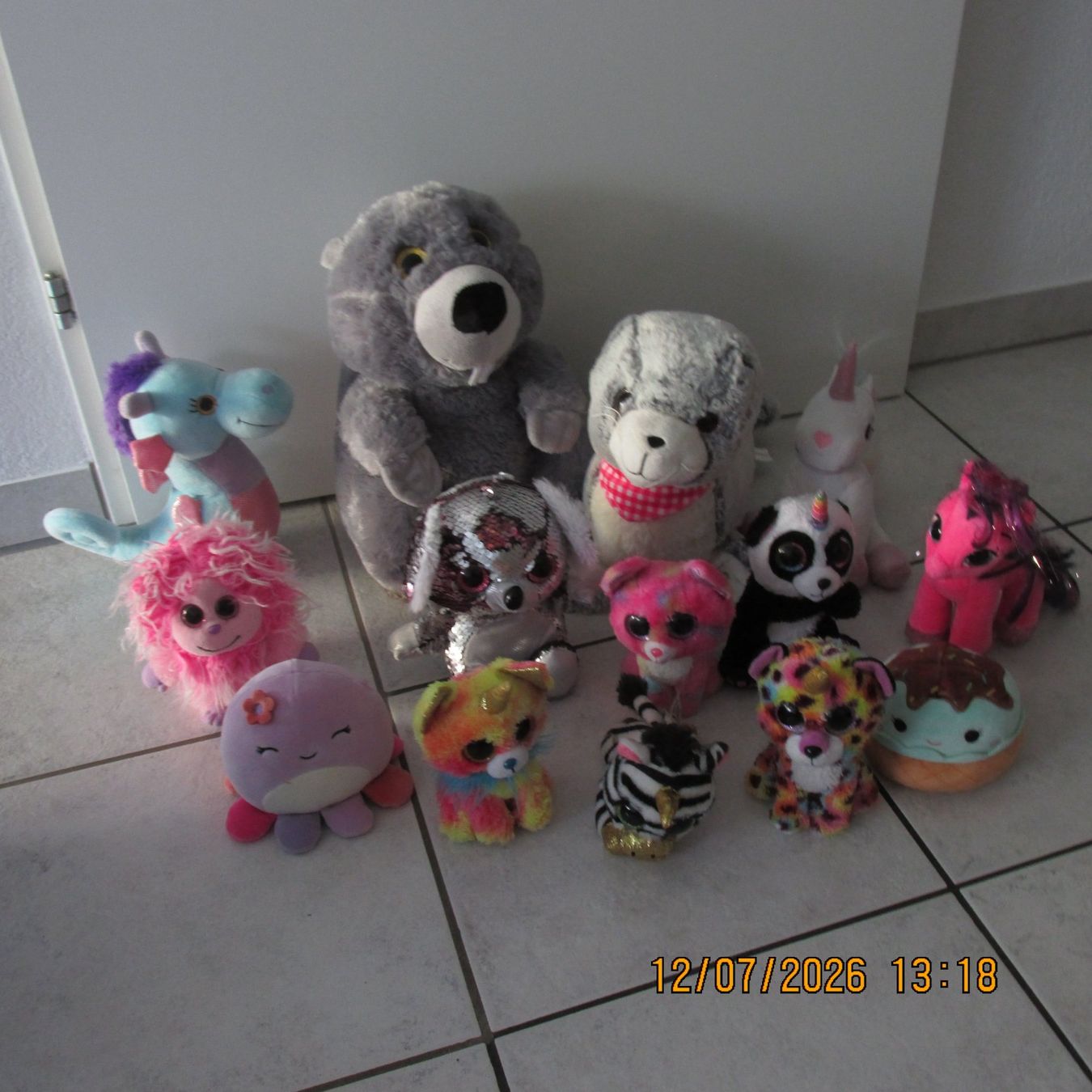 Jouets: Stofftiere Set gem. Bilder 14 Stk. – D'occasion à Galgenen par Forflowers 5