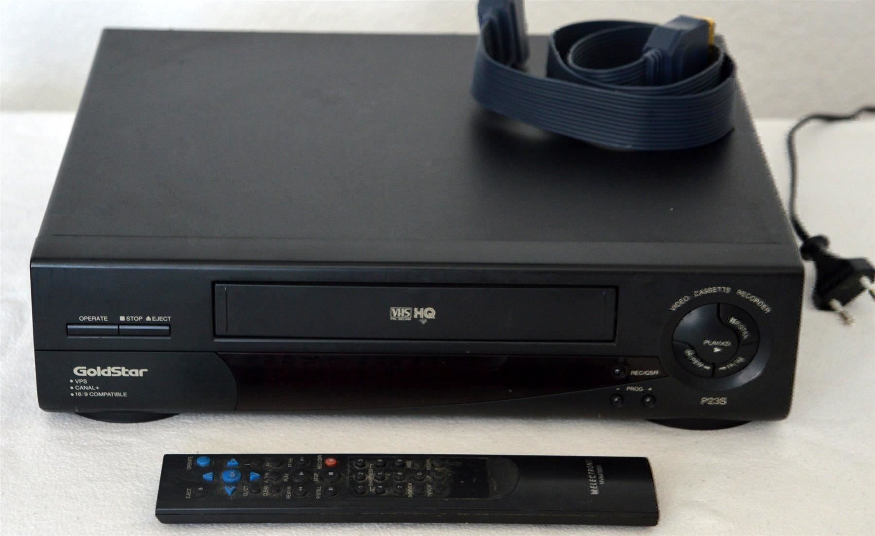 Registratori: Videorecorder VHS Goldstar P23S magnétoscope – Usato da Collonges venduto da arashee 2