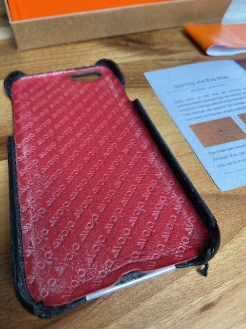 Sonstiges Zubehör: Handy Cover Vaja Leder Iphone 6 – Gebraucht aus Ottenbach von Freij 4