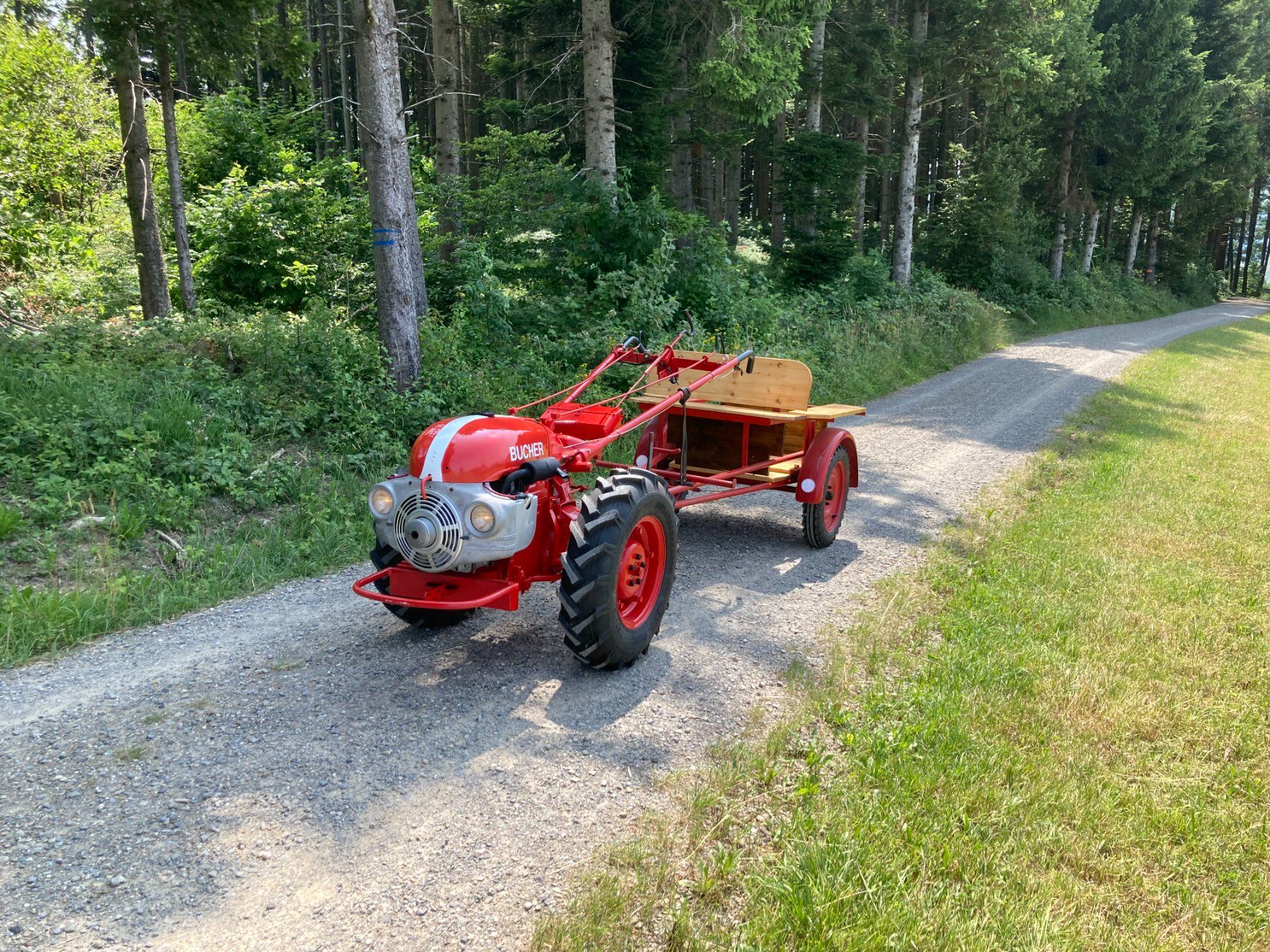 Bucher Trattori: Einachser Bucher K10 – Usato da Ebertswil venduto da guz_b7zz