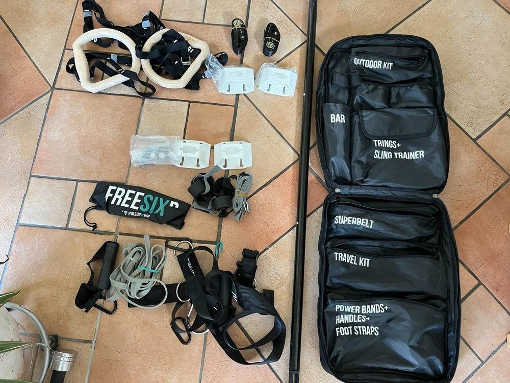 Hometrainer: PULLUP & DIP FREESIXD Schlingentrainer Set – Usato da Kleindöttingen venduto da nev_tn7c 3