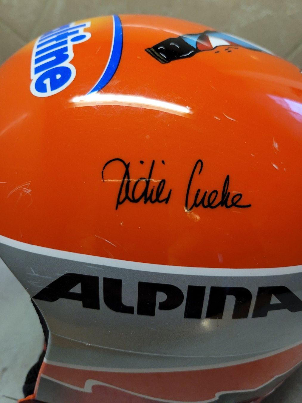 Caschi: Casque de ski déco "Didier Cuche" – Usato da Bevaix venduto da pac_7gyt 3