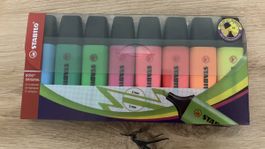 STABILO BOSS Original Textmarker – 8er Set – Neu & OVP