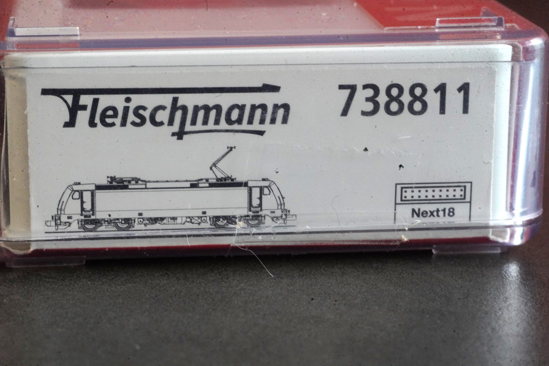 Fleischmann Modellini di ferrovie: Spur n: SBB Cargo E-Lok 484, Fleischmann 738811 – Nuovo e nell'imballaggio originale da Basel venduto da bepebuba 3