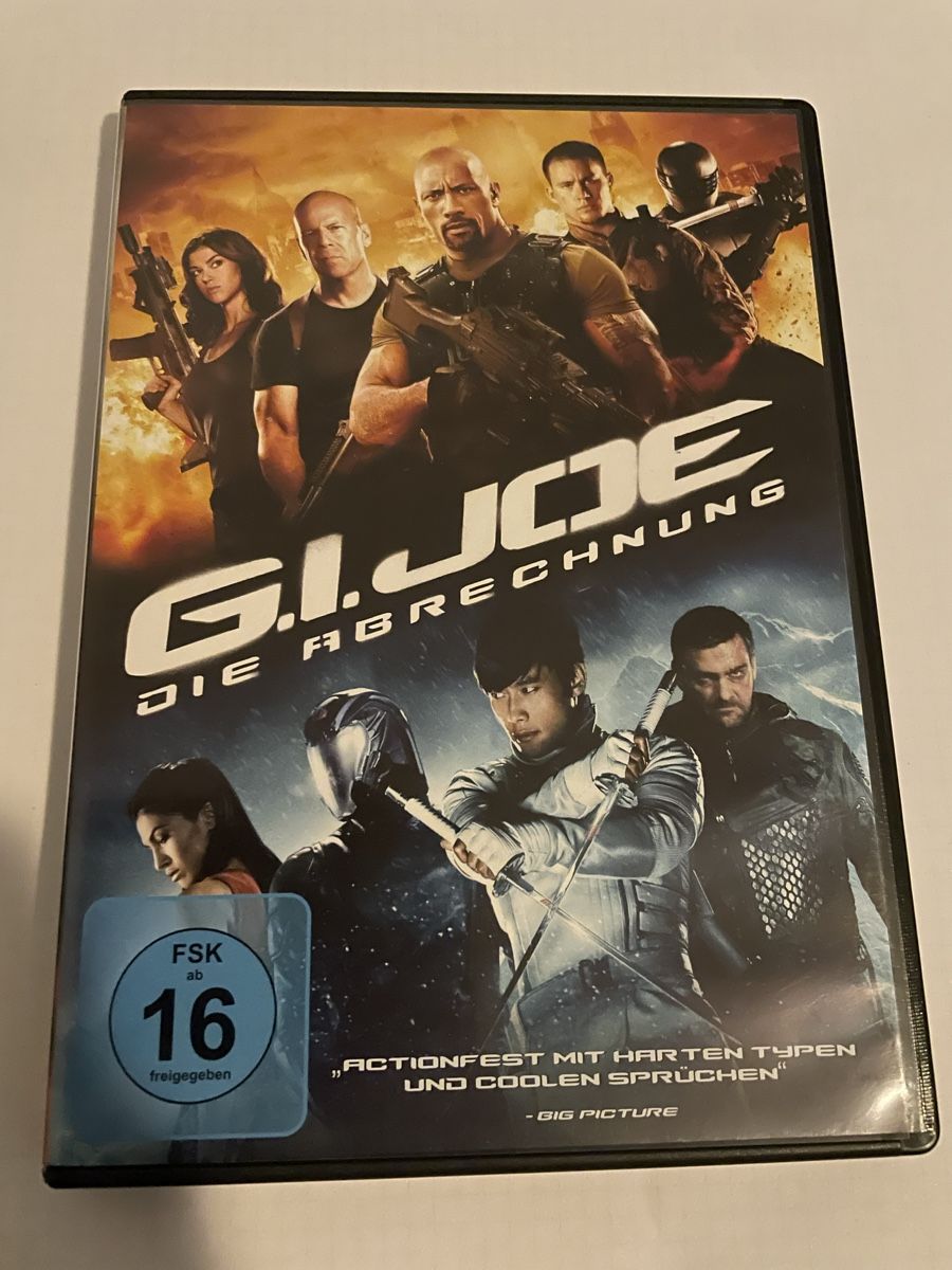 Tutti i DVDs: G.I. Joe-Die Abrechnung – Usato da Winterthur venduto da Cobraforce