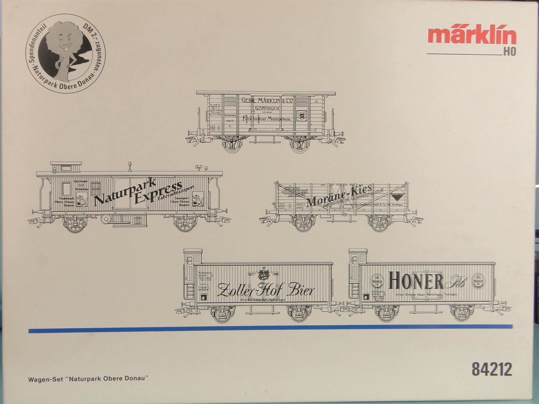 Märklin Modellini di ferrovie: Märklin 84212 Naturpark Set – Usato da Bülach venduto da cann11 6