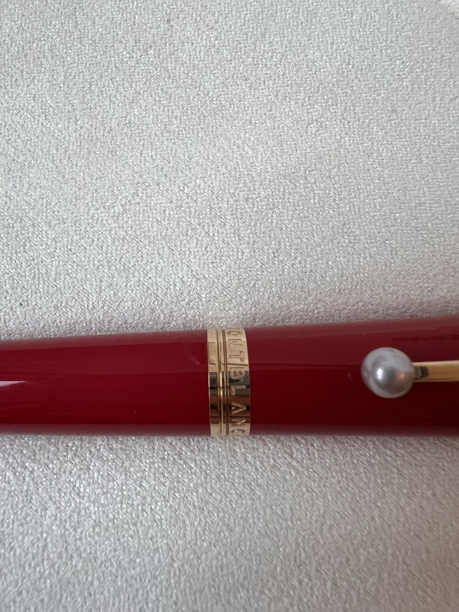 Montblanc Penna & Evidenziatori: MONTBLANC Muses Marilyn Monroe Rollerball in rot – Usato da Zürich venduto da car_x52z 6