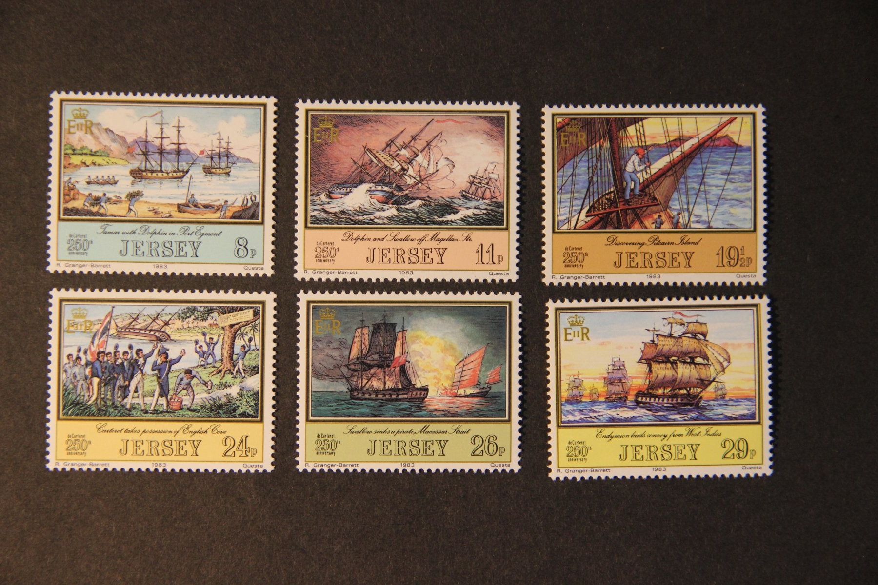 Tutti i francobolli: Jersey 1983 - Ships** – Nuovo (secondo la descrizione) da Jona venduto da Southafrica07