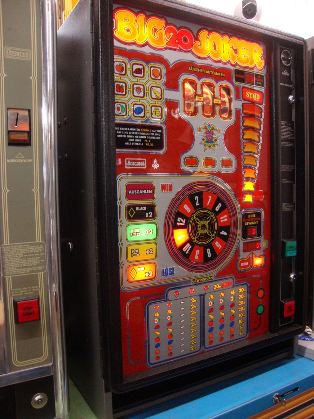 Spielautomaten: TOP Big 20 Joker rev. – Gebraucht aus Mollis von Seestern 2