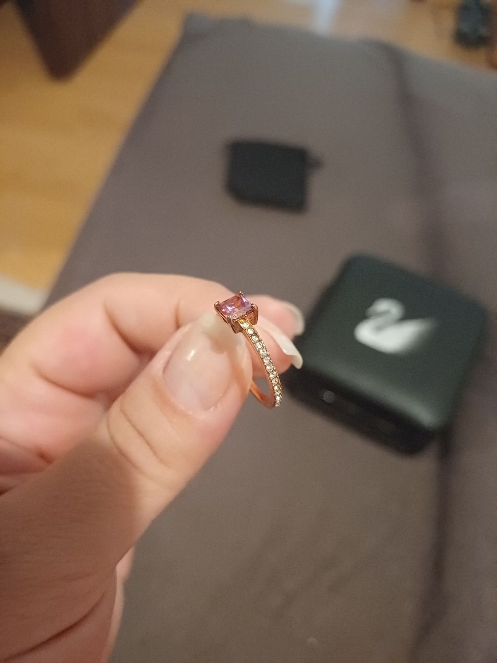 Swarovski Anelli: Swarovski Ring rosegoldig – Usato da Ostermundigen venduto da Loulilou86 2