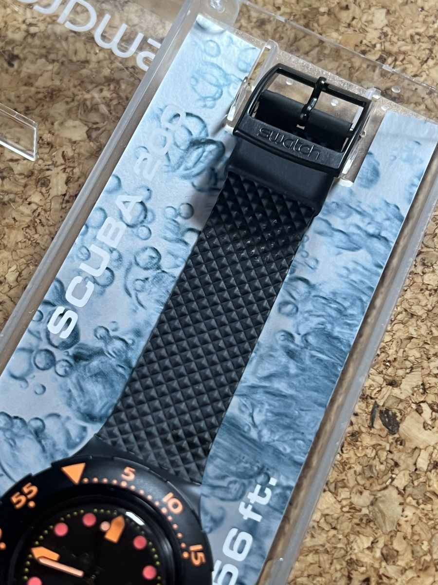 Swatch Uhren: Swatch Scuba alt Black/schwarz – Gebraucht aus Basel von bellespirit 2