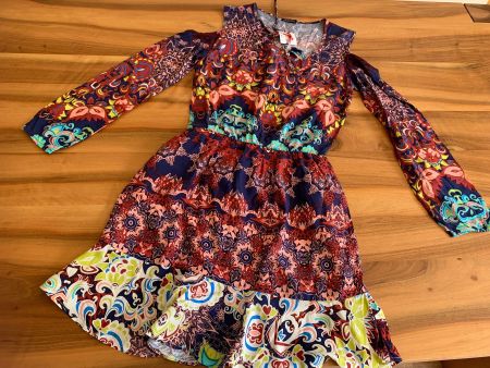 INQUIETA - buntes Kleid Langarm aus Brasilien Gr. 36*NEU*
