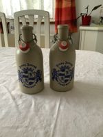 2 FRANZ JOEPH. Steingut-Bierflasche. Jubelbier 0,5 Liter
