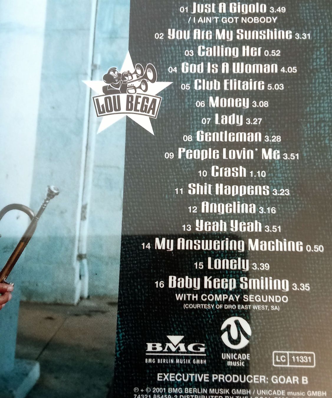 CD: Lou Bega – Usato da Liebefeld venduto da CD-Urs 1