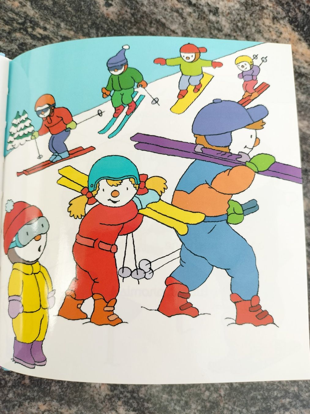 Libri: T'choupi à la neige – Usato da Cortaillod venduto da rozinna 5