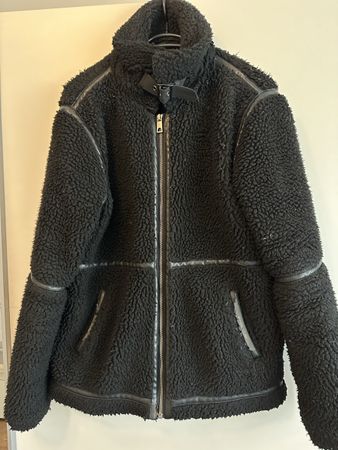 Teddyjacke Jacqueline de Yong schwarz Grösse M