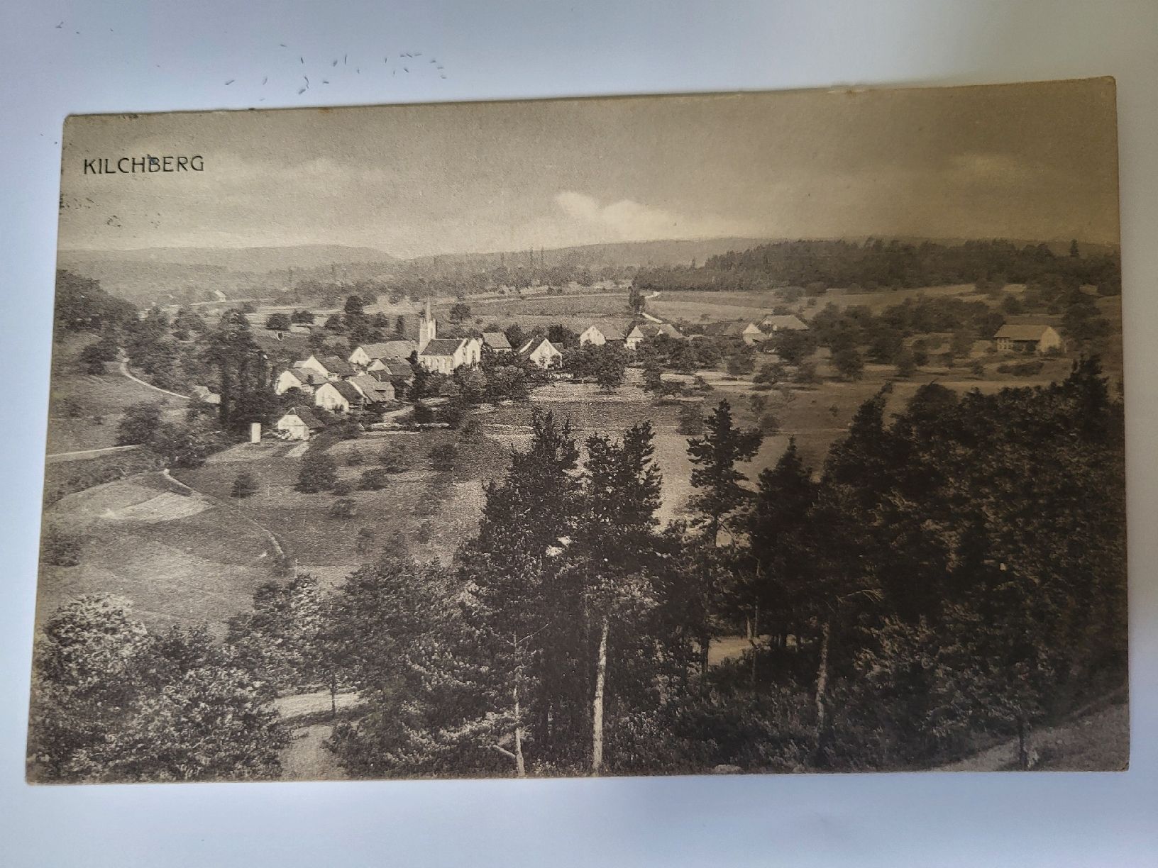 Cartoline postali: Alte Ansichtskarte Kilchberg, Baselland R4 – Usato da nunningen venduto da mic_88k2