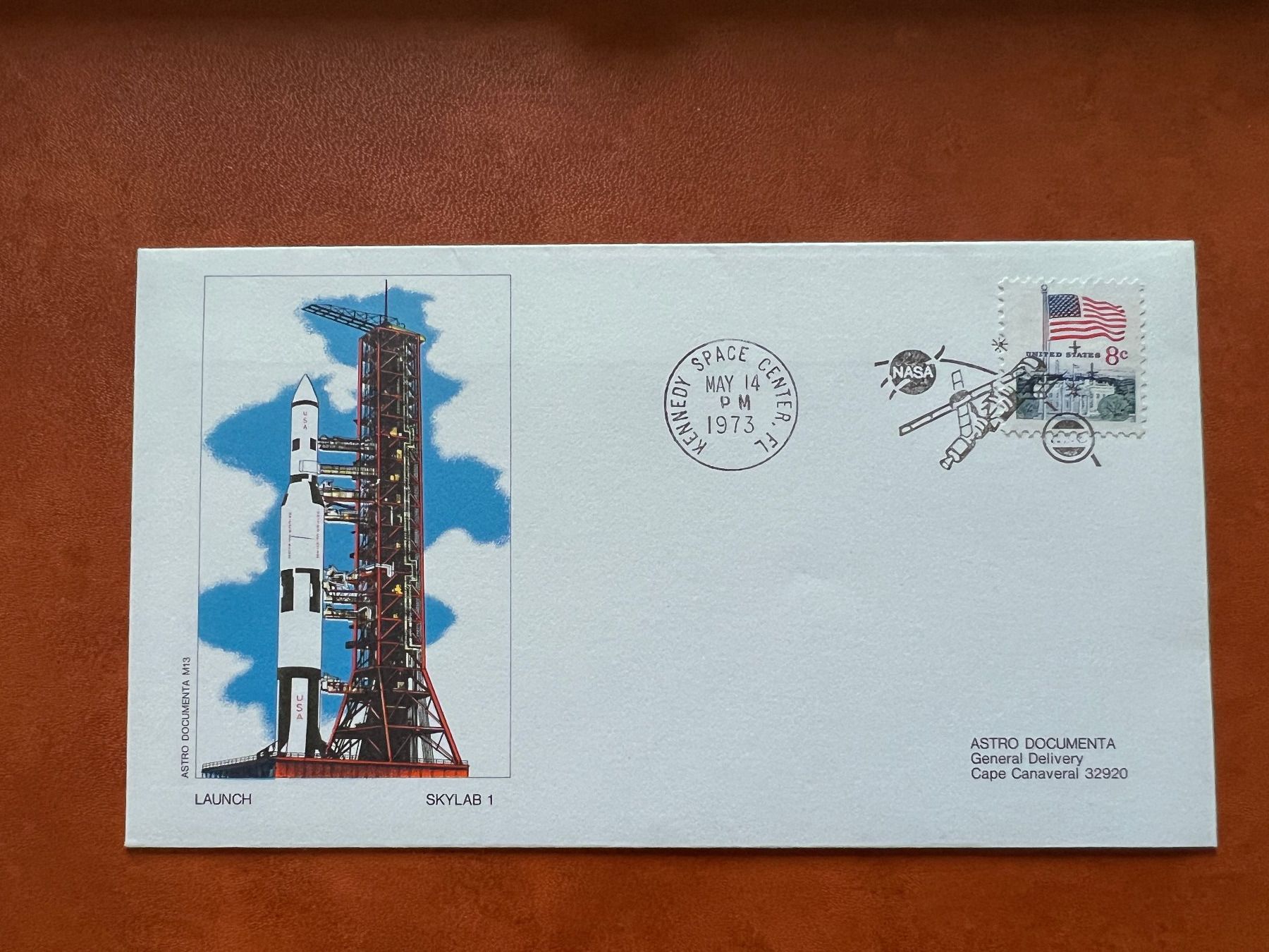 Tutti i francobolli: Skylab 1 Launch  Brief  Space Centre  (R24) – Usato da Hinwil venduto da Sidi4