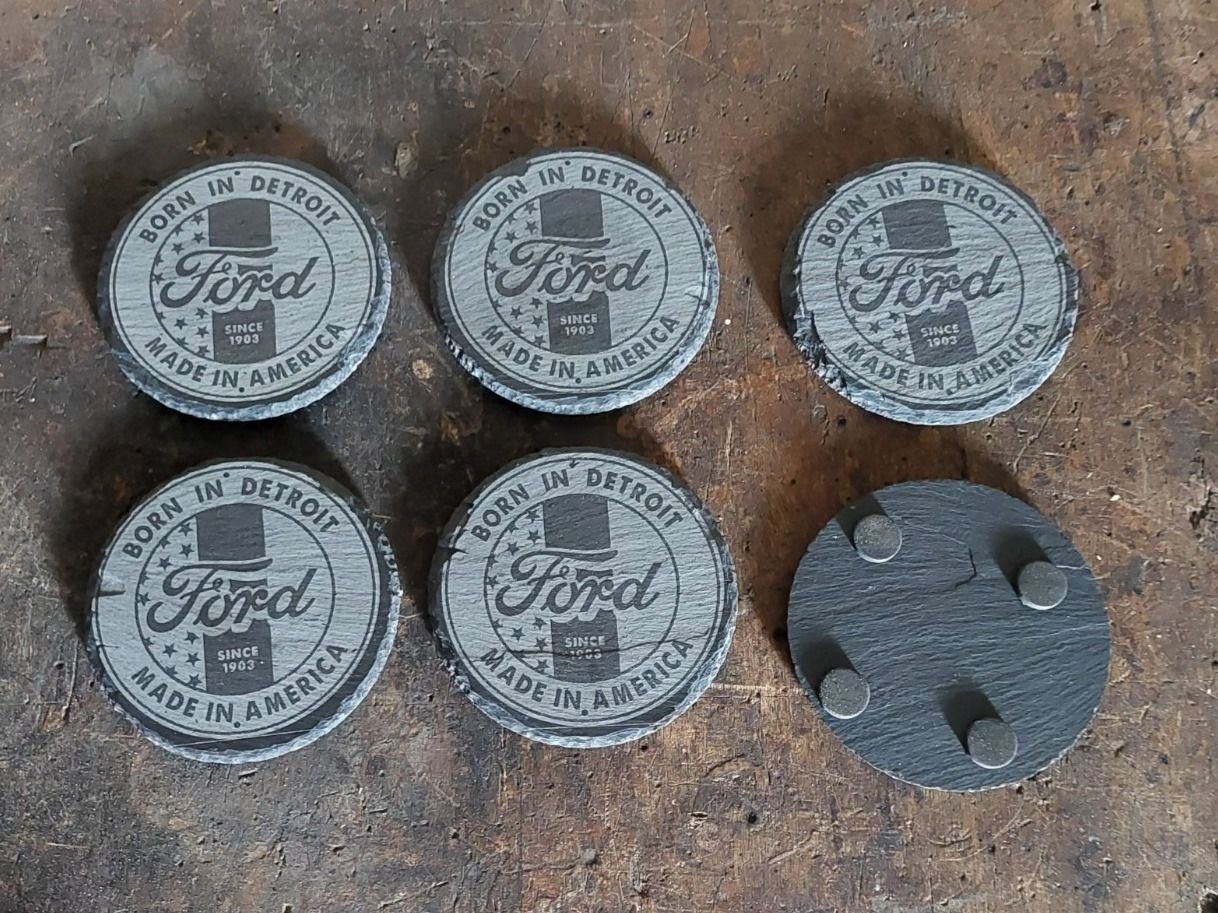 Ford Accessori per altri veicoli: Ford Untersetzer 6 Stück – Usato da Waltenschwil venduto da Browny2 1