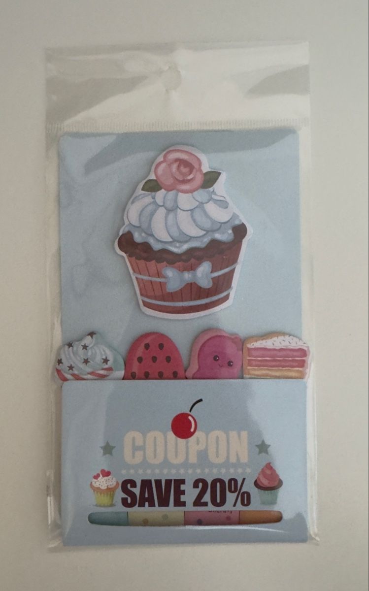 Autocollants: Cupcake Haftnotizen | NEU! – Neuf avec emballage d'origine à Sins par sum_lv6d 4