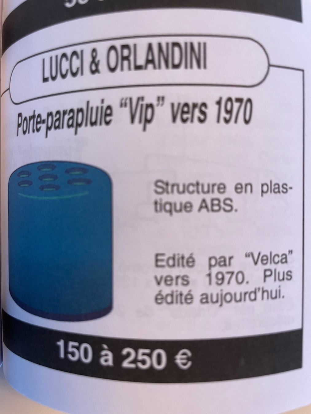 Ombrelli: Porte-parapluie design VELCA – Usato da Les Genevez JU venduto da fabliane 4