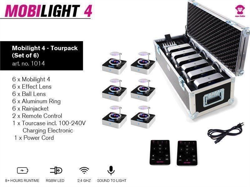 Illuminazione & Effetti luce: APELABS LED Mobilight 4 6er Tourpack – Usato da Chur venduto da 80808080 1