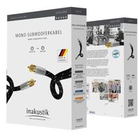 Inakustik Exzellenz Mono-Subwooferkabel 3m