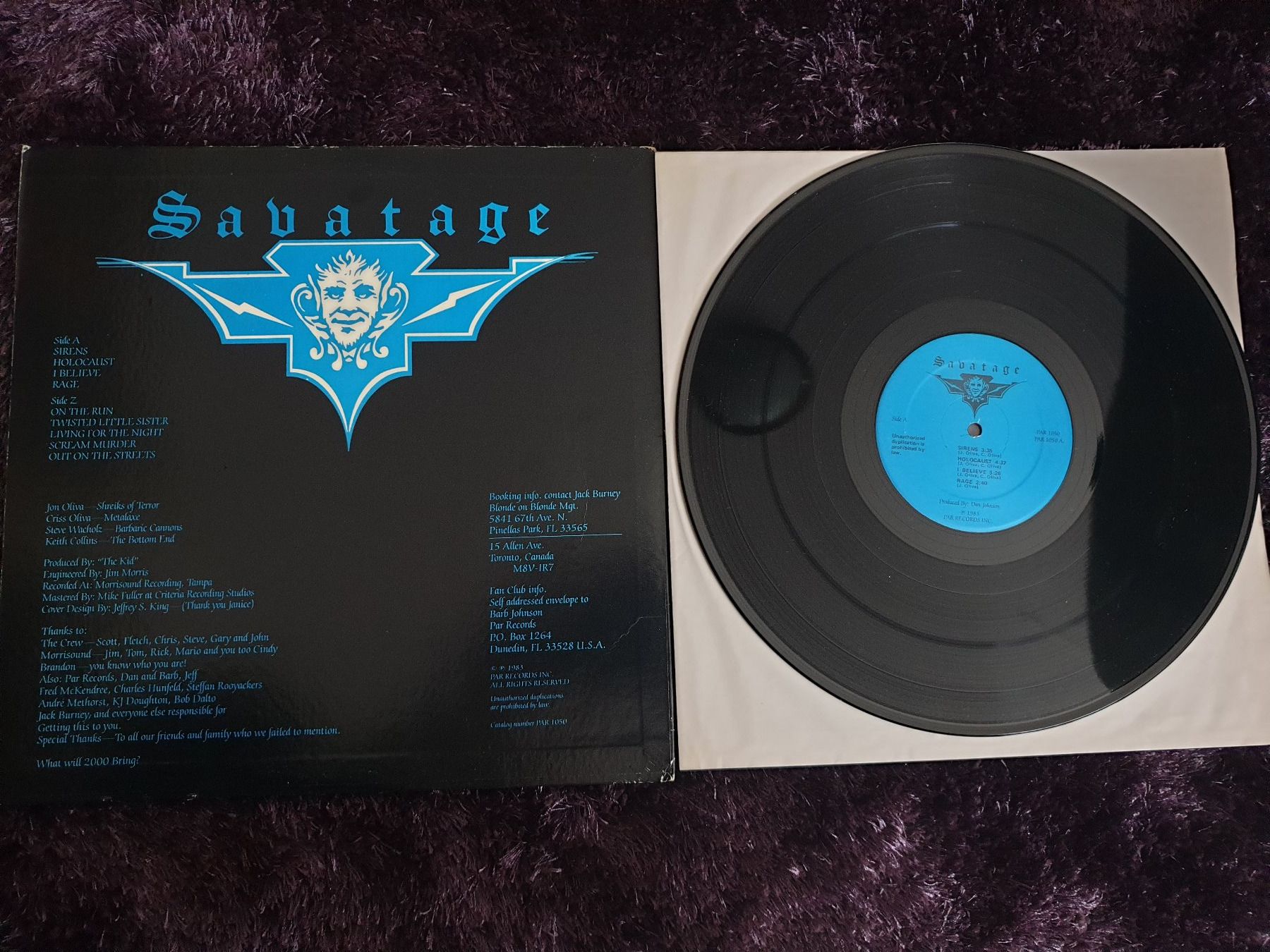 Schallplatten: Savatage ‎– Sirens – Gebraucht aus zürich von ultraviolet 1