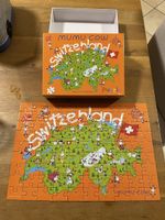 Puzzle Switzerland con mucche - 90 pezzi