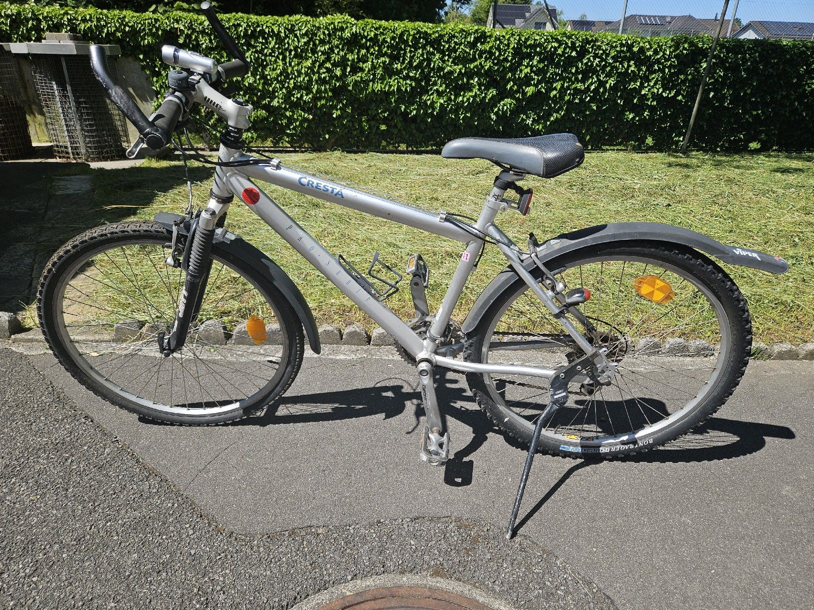 Cresta Biciclette: Cresta Mountainbike Silber 27 Gänge – Usato da Rheineck venduto da Eulalia40