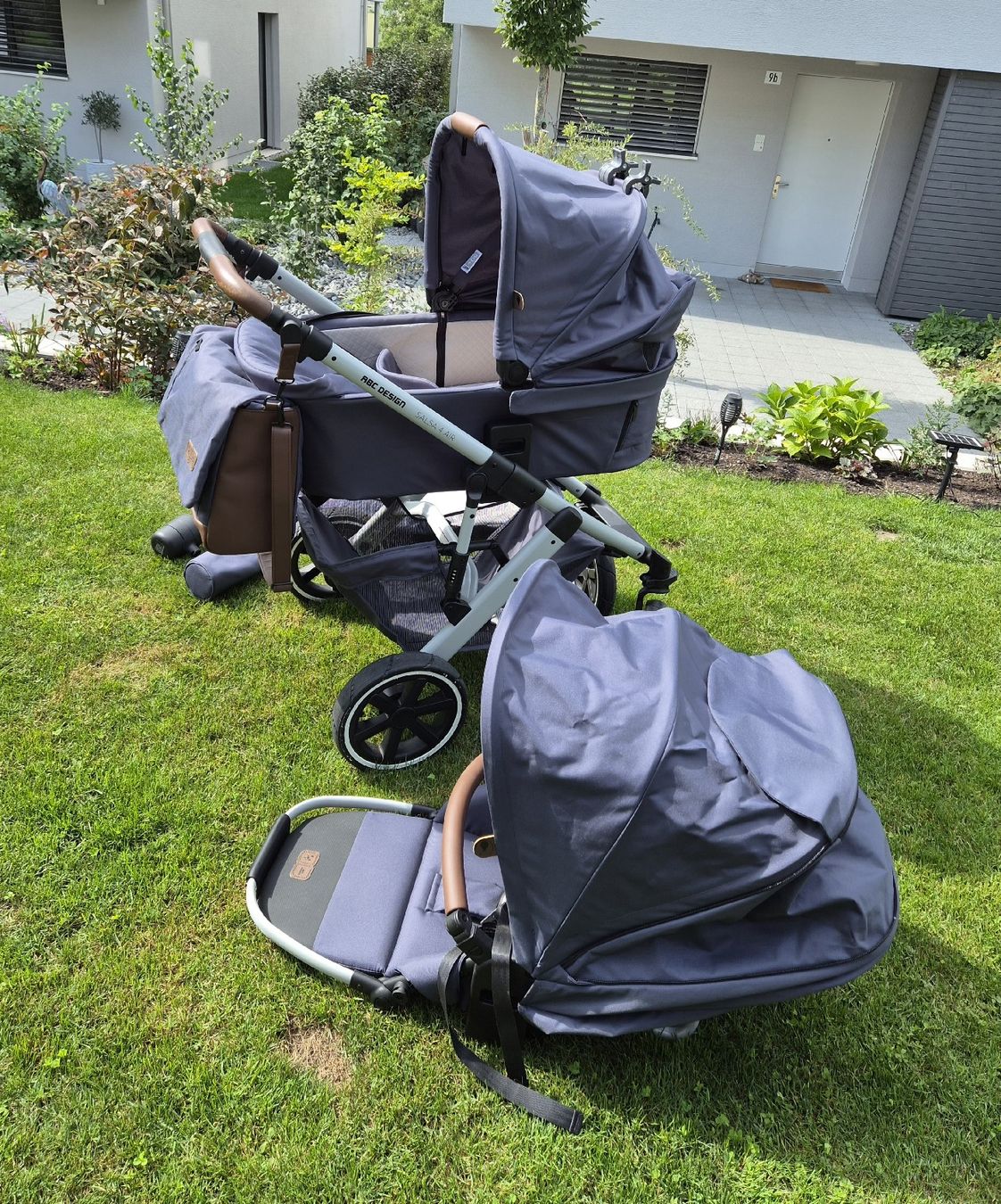 ABC Design Carrozzine: ABC Design Salsa 4 Air Kinderwagen Set – Usato da Schattdorf venduto da Limoenchen_C27 1
