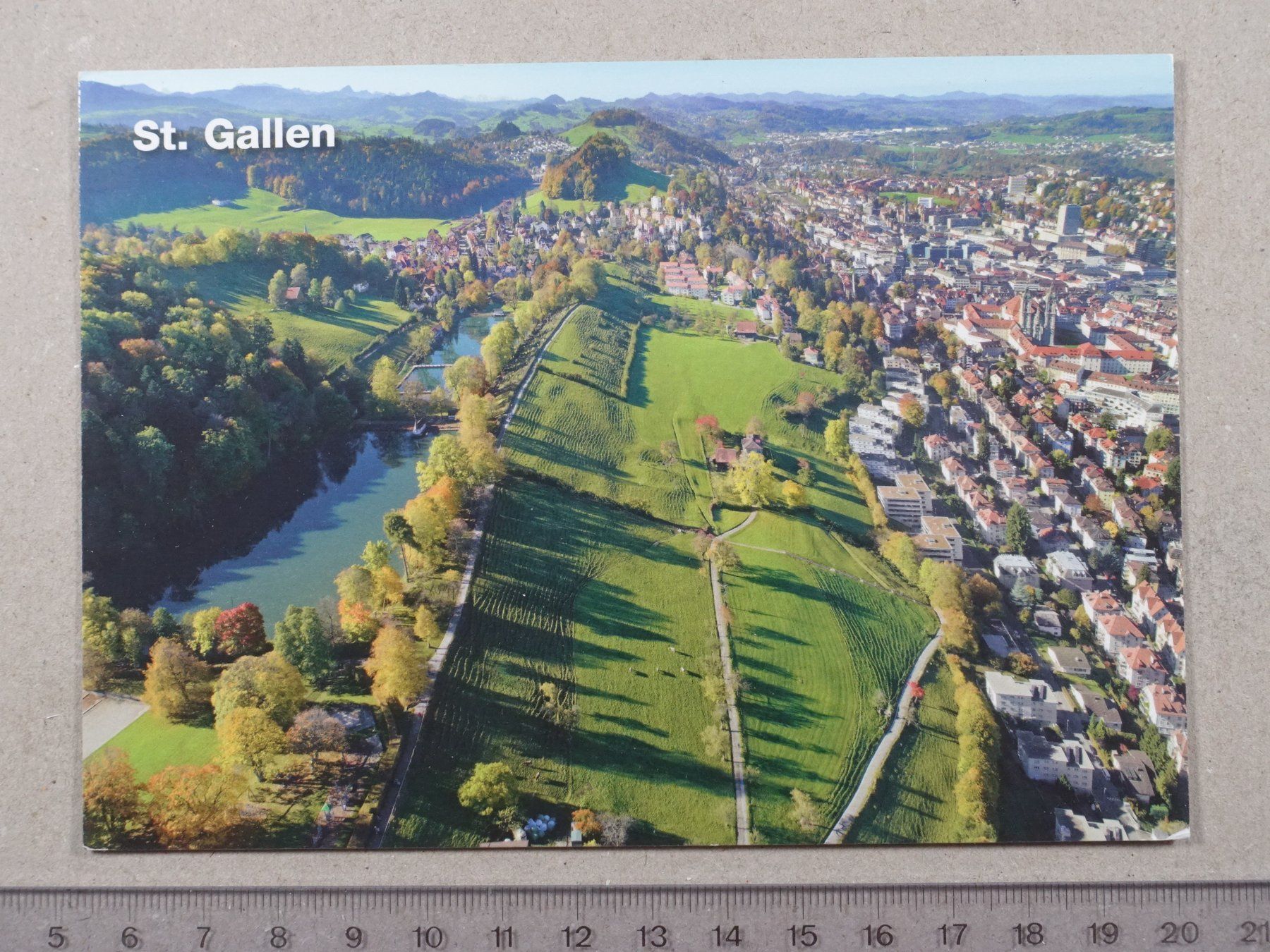 Ansichtskarten: St. Gallen, 2018 – Gebraucht aus Lenzburg von fh1
