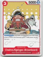 One Piece Chadros.Higelyges (Brownbird) OP10-010 C