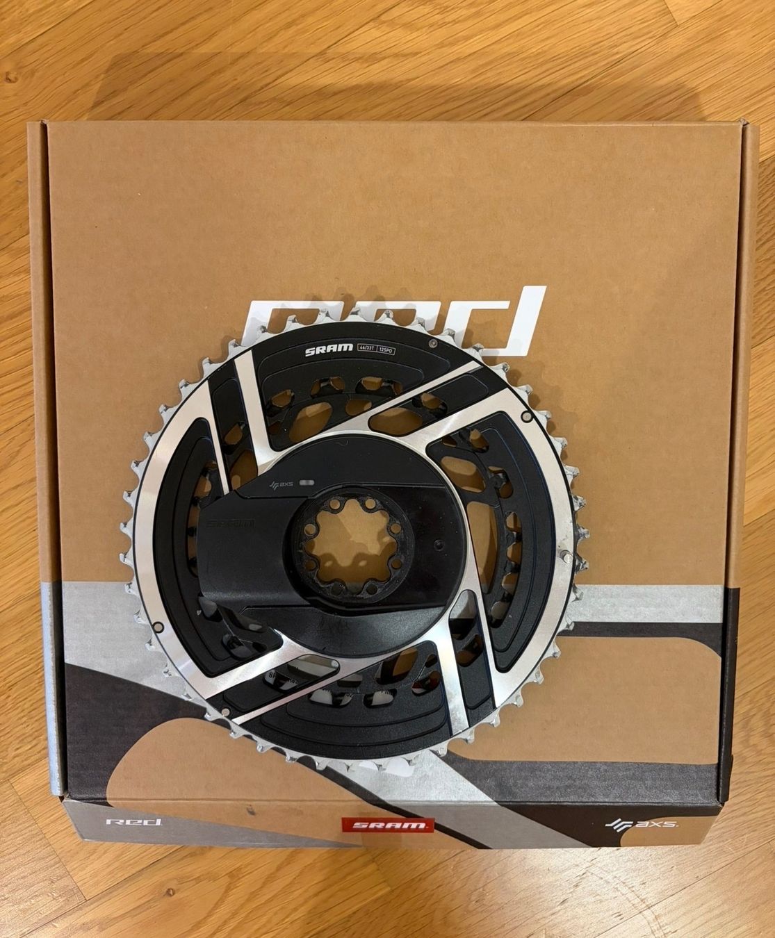 Sram Pezzi di ricambio: Sram Red E1 Powermeter Kettenblatt 33/46 – Usato da Adliswil venduto da ivl_f4l 2