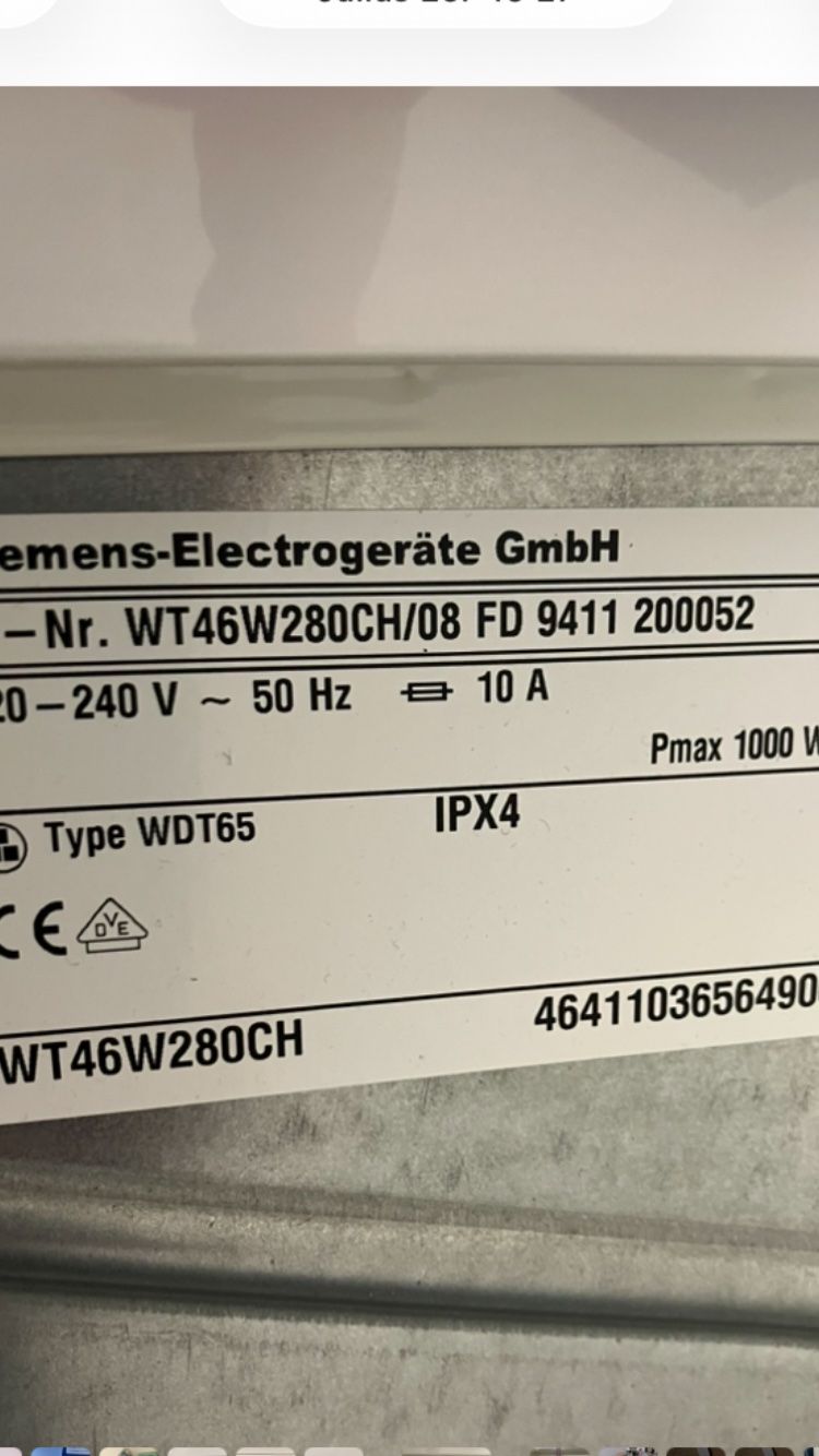 Siemens Machines à laver: Waschturm Simens IQ – D'occasion à Steinen par heyjoe84 2