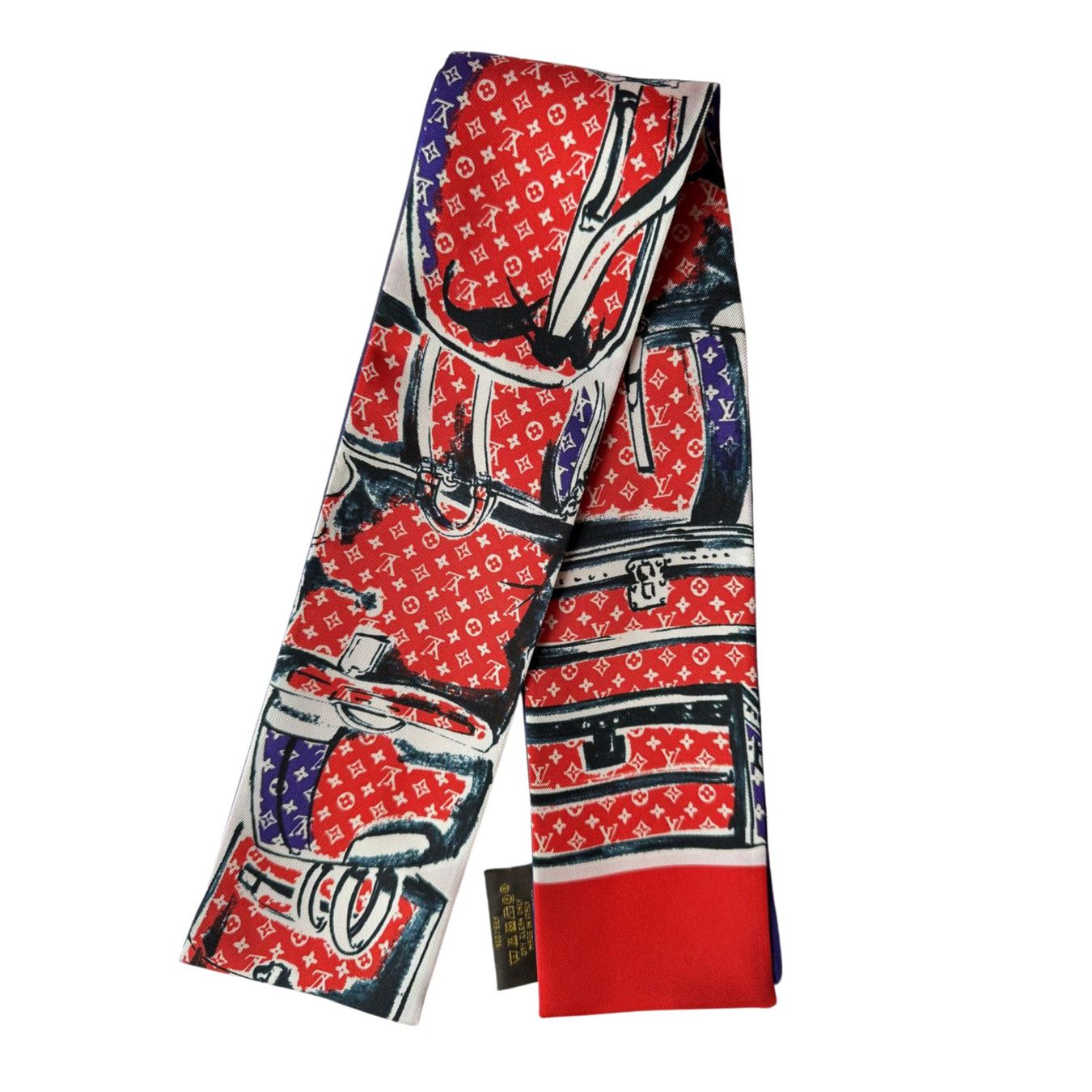 Louis Vuitton Foulard & Sciarpe: Louis Vuitton Twilly Trunk – Nuovo (secondo la descrizione) da Oberarth venduto da SSS. 1