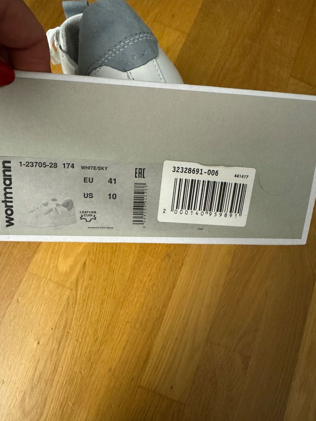 Tamaris Damenschuhe: Tamaris Damen Leder Sneaker Weiss – Neu und originalverpackt aus Adliswil von Jessik0 3