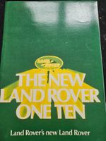 Landrover The New One Ten  110 Defender Prospekt 1982 xb