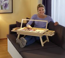genialo LED Puzzle Tisch 12 x 40 x 54 cm