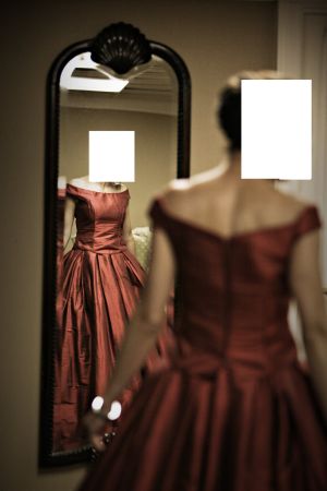 Brautkleid aus reiner Seide Gr. 36-38