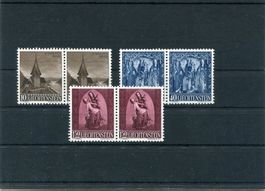FL 1957 Nr. 306-308  postfrisch im Paar