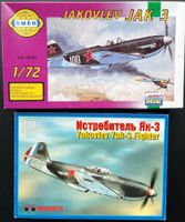 2x  Sowjetisches Propeller Kampf-Flugzeug von 2. Weltkrieg