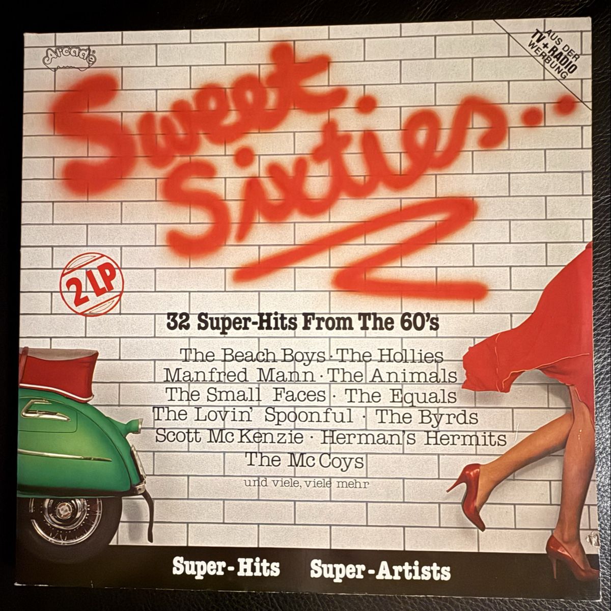 Dischi in vinile: Sweet Sixties 2LP 32 Super-Hits Schallplatten – Usato da Goldach venduto da Messerguru