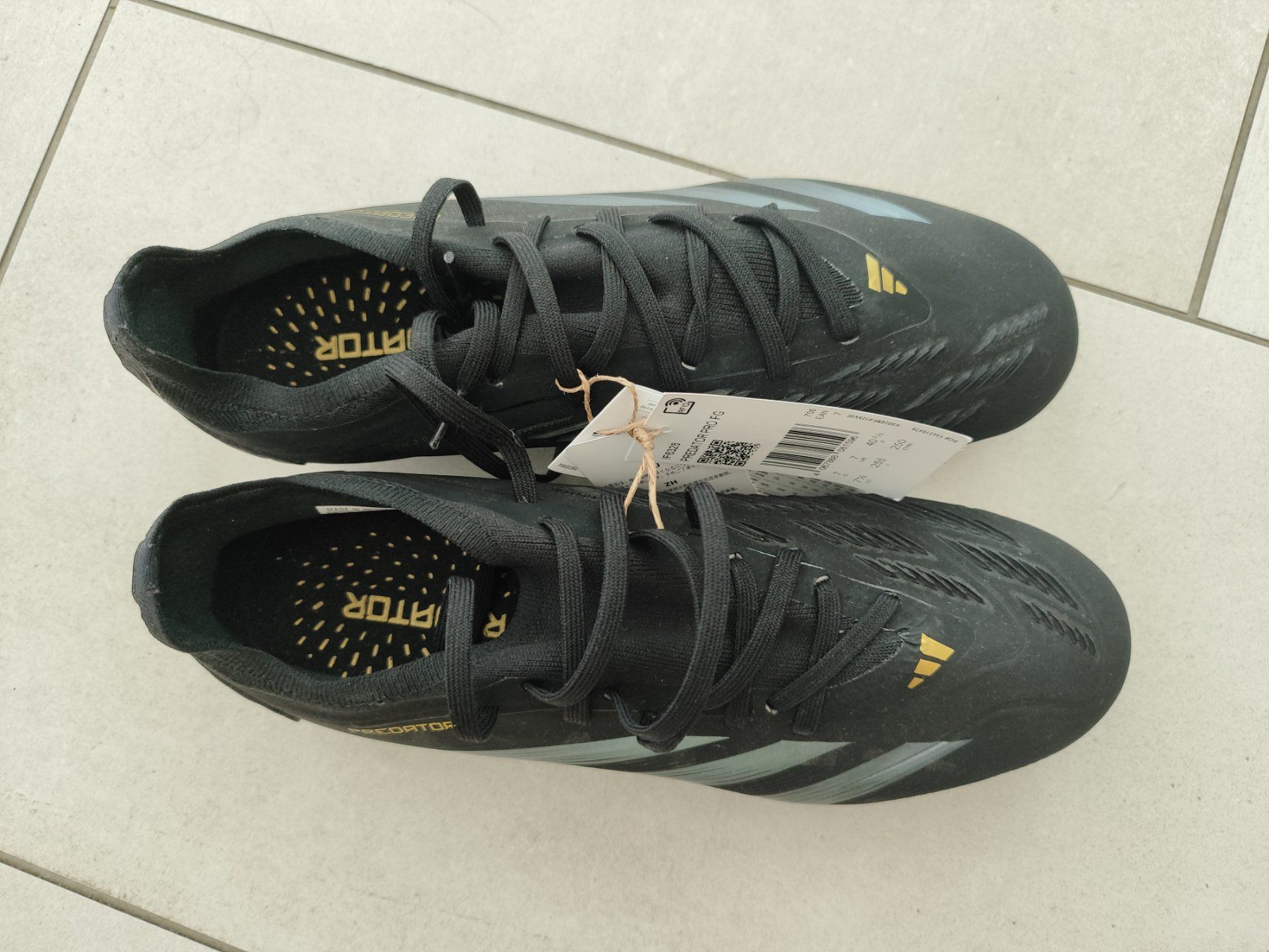 Adidas Scarpe da uomo: Nockenschuhe Adidas Predator Pro FG Gr. 40 2/3 – Nuovo e nell'imballaggio originale da Seon venduto da Mandes1 1