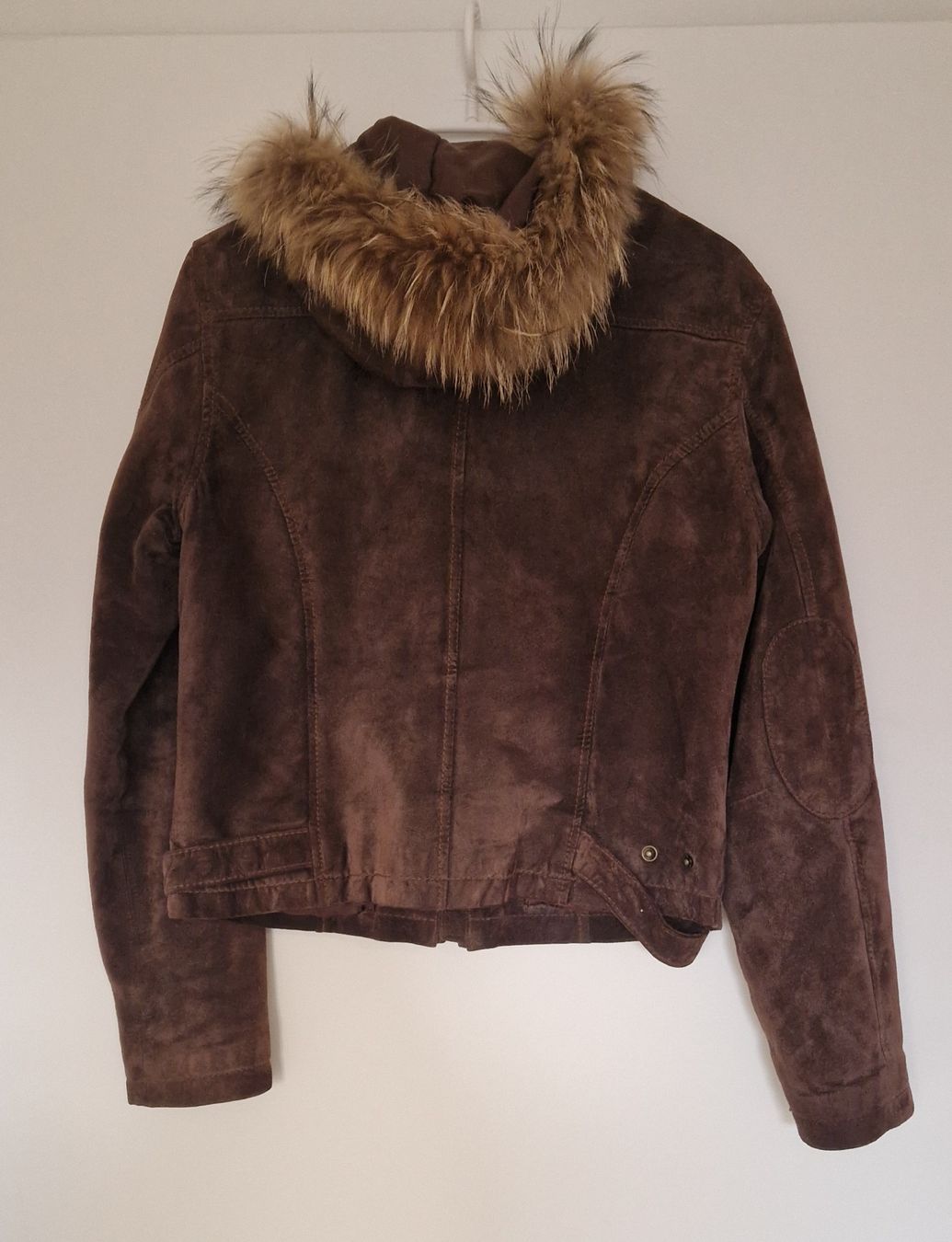 Giacche: Giacca in pelle marrone con cappuccio – Usato da Gordola venduto da lul_g86d 3
