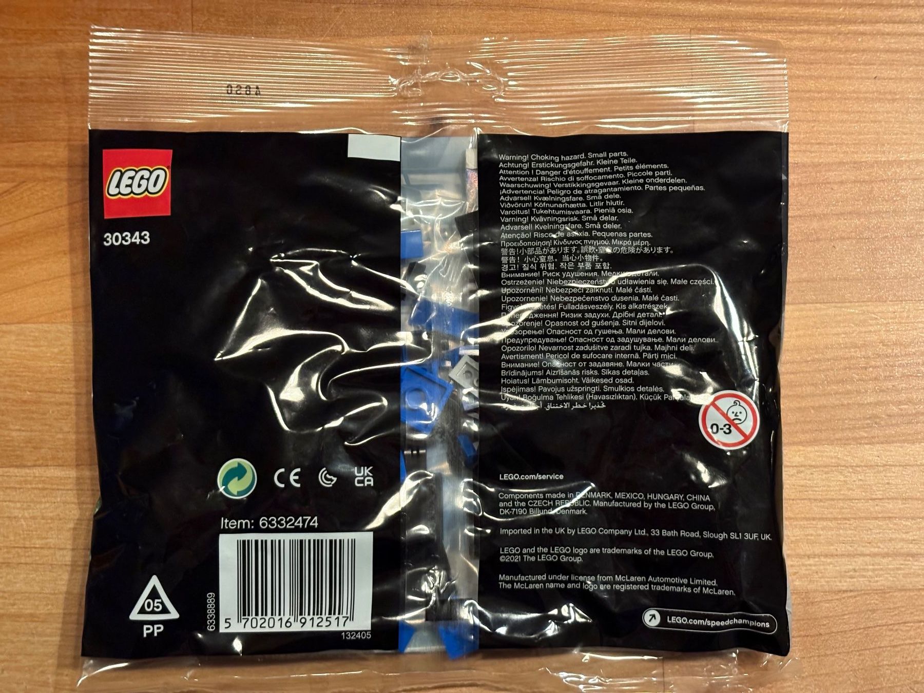 Lego Kit di costruzioni: LEGO Speed Champions 30343 McLaren Elva – Nuovo e nell'imballaggio originale da Obfelden venduto da Samba999 1
