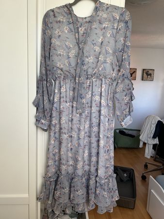 Floral Print Dress - S-M