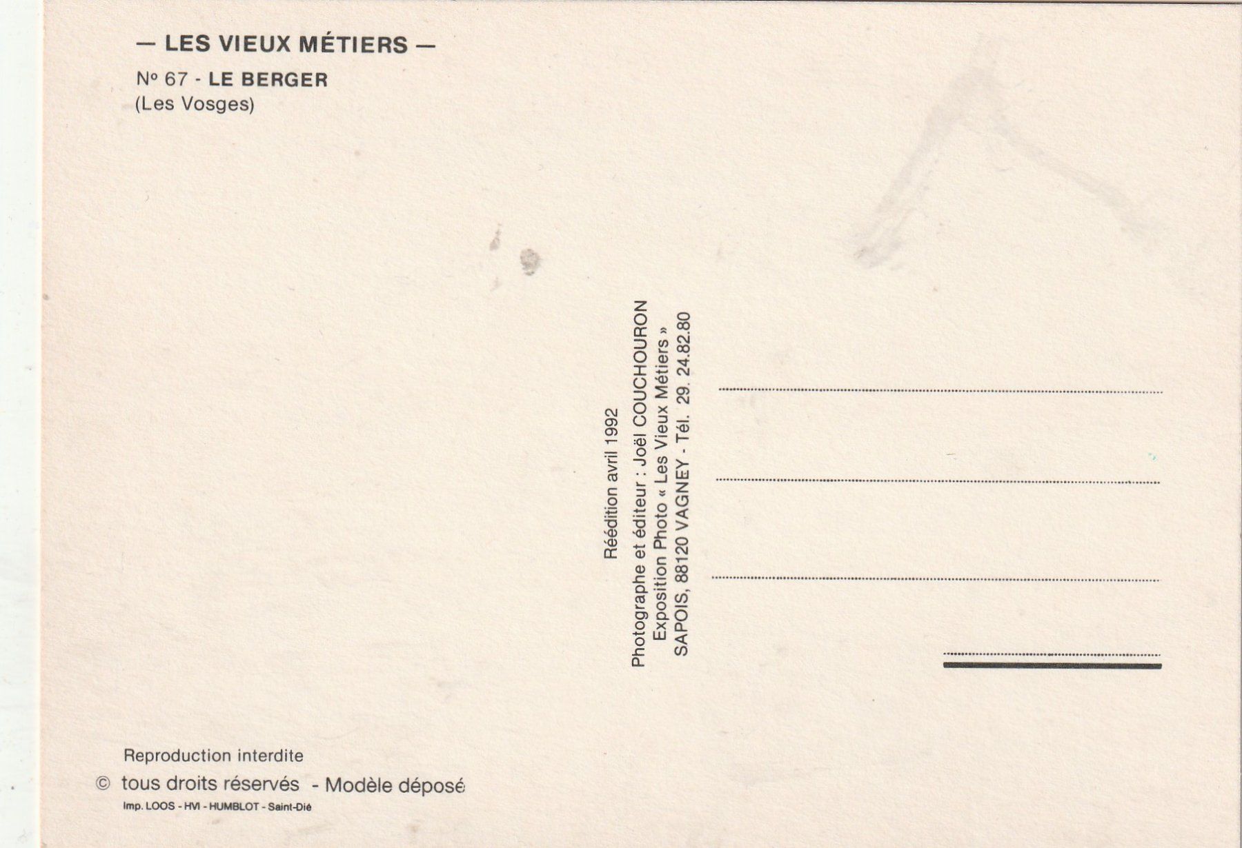Cartoline postali: Die  alten zeiten – Usato da Lumbrein venduto da made02 1